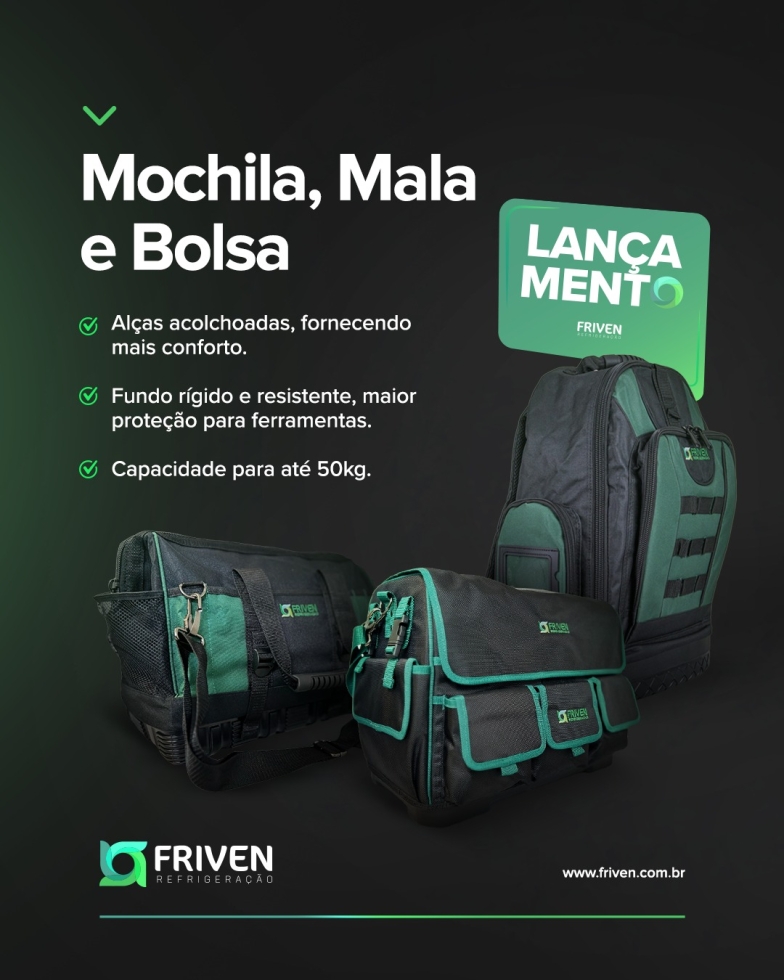 Linha Organização Friven: A Solução Completa para o Profissional de Refrigeração